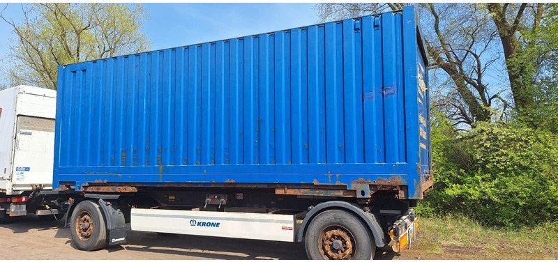 Krone BDF Wechselbrückenanhänger - Ρυμούλκα μεταφοράς εμπορευματοκιβωτίων/ Κινητό αμάξωμα: φωτογραφία 3 Krone BDF Wechselbrückenanhänger - Ρυμούλκα μεταφοράς εμπορευματοκιβωτίων/ Κινητό αμάξωμα: φωτογραφία 3