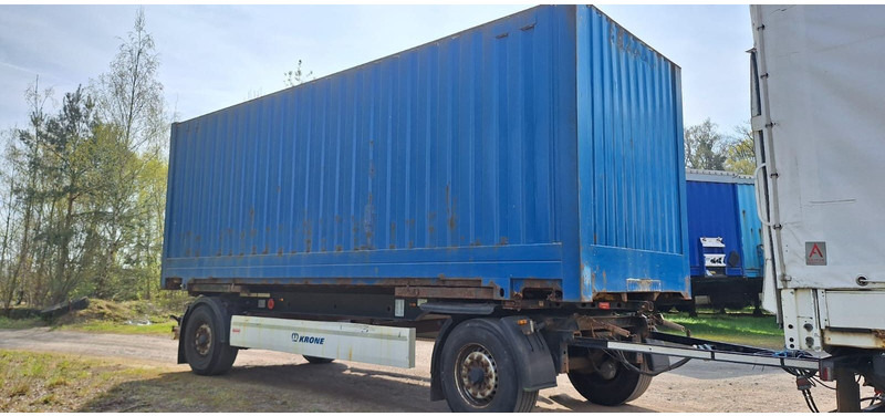 Krone BDF Wechselbrückenanhänger - Ρυμούλκα μεταφοράς εμπορευματοκιβωτίων/ Κινητό αμάξωμα: φωτογραφία 1 Krone BDF Wechselbrückenanhänger - Ρυμούλκα μεταφοράς εμπορευματοκιβωτίων/ Κινητό αμάξωμα: φωτογραφία 1