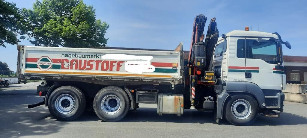 MAN TGS 26.400 Kipper Mit Kran/Funk - Φορτηγό ανατρεπόμενο, Φορτηγό με γερανό: φωτογραφία 4 MAN TGS 26.400 Kipper Mit Kran/Funk - Φορτηγό ανατρεπόμενο, Φορτηγό με γερανό: φωτογραφία 4