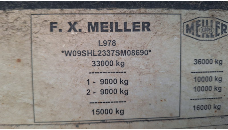 Meiller TR 2 Kippmulde 24 Kubik Stahl Zwillingsbereiffu - Επικαθήμενο ανατρεπόμενο: φωτογραφία 4 Meiller TR 2 Kippmulde 24 Kubik Stahl Zwillingsbereiffu - Επικαθήμενο ανατρεπόμενο: φωτογραφία 4