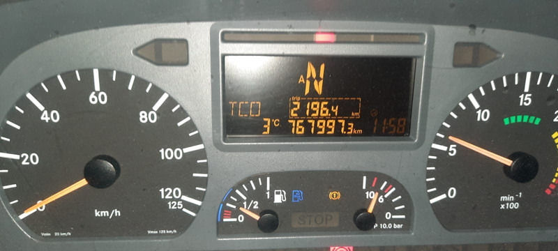 Mercedes-Benz 1824 LS G.Haus/Hochdach Klima - Τράκτορας: φωτογραφία 5 Mercedes-Benz 1824 LS G.Haus/Hochdach Klima - Τράκτορας: φωτογραφία 5