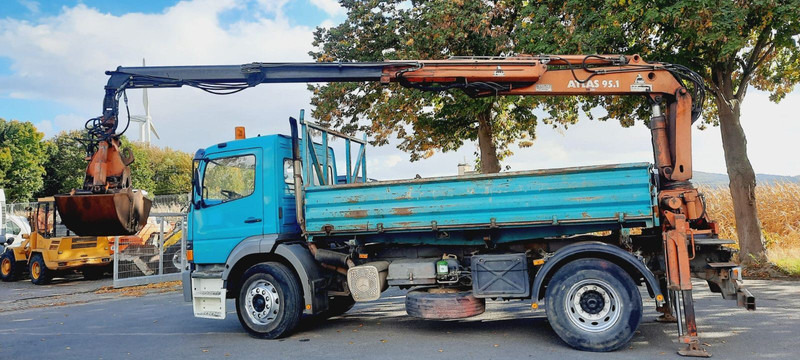 Mercedes-Benz 1828K 4x2 Kipper KRAN+Funk/Greifer - Φορτηγό ανατρεπόμενο, Φορτηγό με γερανό: φωτογραφία 3 Mercedes-Benz 1828K 4x2 Kipper KRAN+Funk/Greifer - Φορτηγό ανατρεπόμενο, Φορτηγό με γερανό: φωτογραφία 3