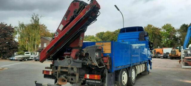 Mercedes-Benz 2544 Pritsche mit Kran Hiab XS am Heck - Φορτηγό με ανοιχτή καρότσα, Φορτηγό με γερανό: φωτογραφία 4 Mercedes-Benz 2544 Pritsche mit Kran Hiab XS am Heck - Φορτηγό με ανοιχτή καρότσα, Φορτηγό με γερανό: φωτογραφία 4