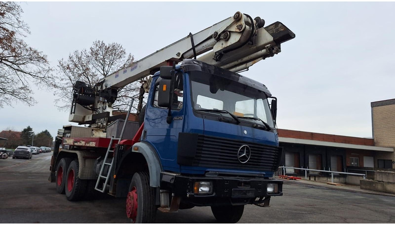 Mercedes-Benz 2629 AK Motorwagen mit Kran Dachdeckerkran6x6 - Φορτηγό με γερανό: φωτογραφία 3 Mercedes-Benz 2629 AK Motorwagen mit Kran Dachdeckerkran6x6 - Φορτηγό με γερανό: φωτογραφία 3