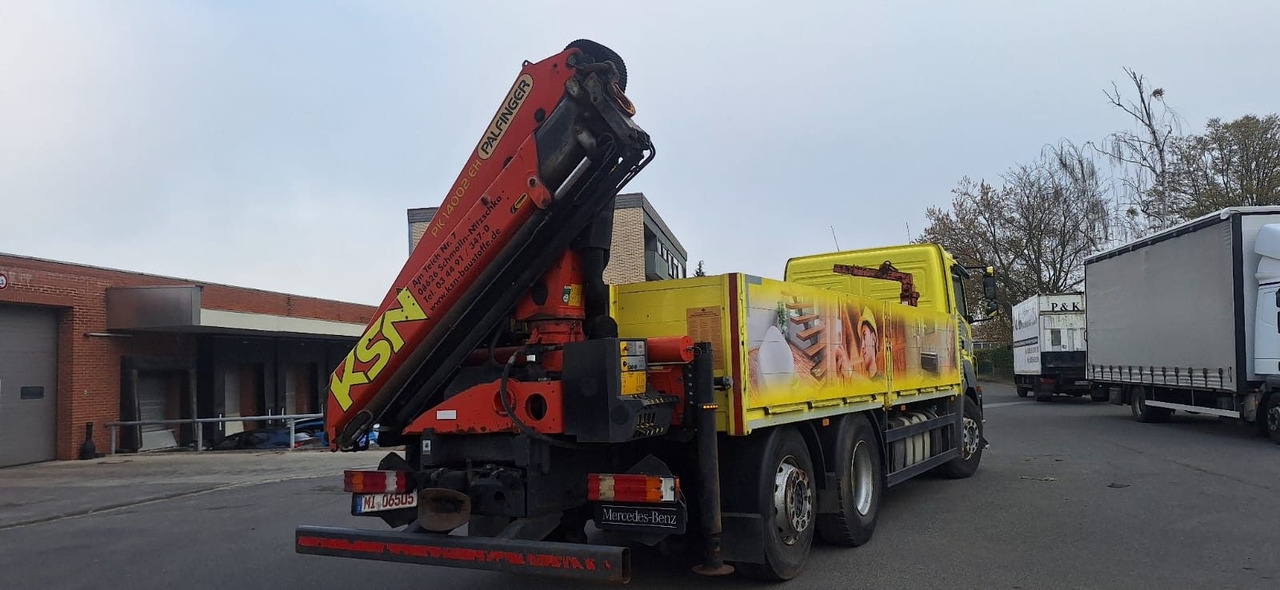 Mercedes-Benz 2636 Axor 3-Achser 6x2 mit Kran PK14002+Funk - Φορτηγό με ανοιχτή καρότσα, Φορτηγό με γερανό: φωτογραφία 5 Mercedes-Benz 2636 Axor 3-Achser 6x2 mit Kran PK14002+Funk - Φορτηγό με ανοιχτή καρότσα, Φορτηγό με γερανό: φωτογραφία 5