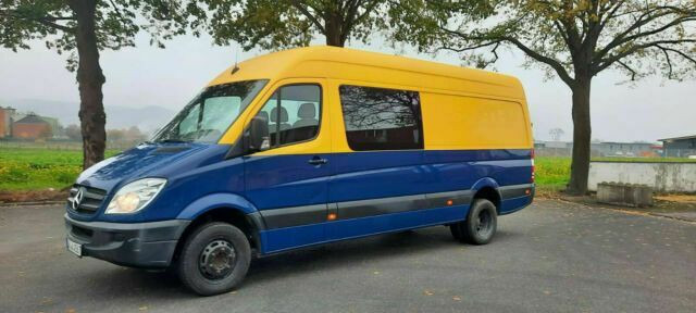 Mercedes-Benz 513CDI Sprinter Doka Maxi - Βαν, Διπλοκάμπινο ελαφρύ επαγγελματικό: φωτογραφία 1 Mercedes-Benz 513CDI Sprinter Doka Maxi - Βαν, Διπλοκάμπινο ελαφρύ επαγγελματικό: φωτογραφία 1