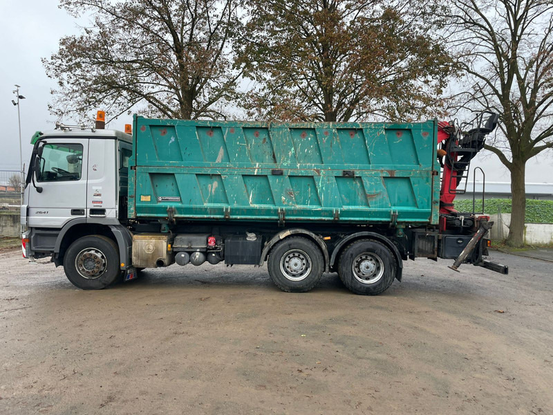 Mercedes-Benz Actros 2641 - Φορτηγό ανατρεπόμενο, Φορτηγό με γερανό: φωτογραφία 1 Mercedes-Benz Actros 2641 - Φορτηγό ανατρεπόμενο, Φορτηγό με γερανό: φωτογραφία 1