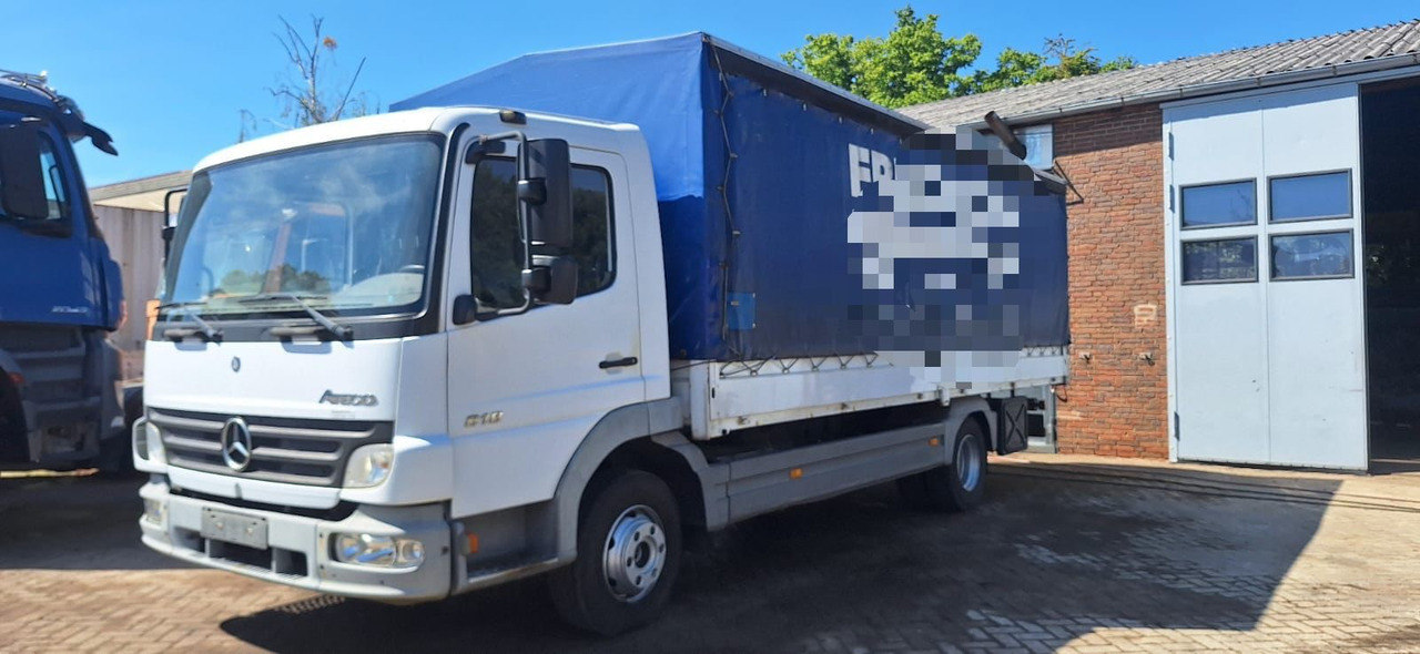 Mercedes-Benz Sprinter 818 Pritsche Plane - Μικρό φορτηγό με καρότσα: φωτογραφία 1 Mercedes-Benz Sprinter 818 Pritsche Plane - Μικρό φορτηγό με καρότσα: φωτογραφία 1