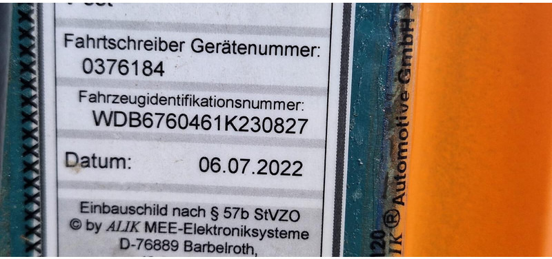 Φορτηγό ανατρεπόμενο Mercedes-Benz: φωτογραφία 7