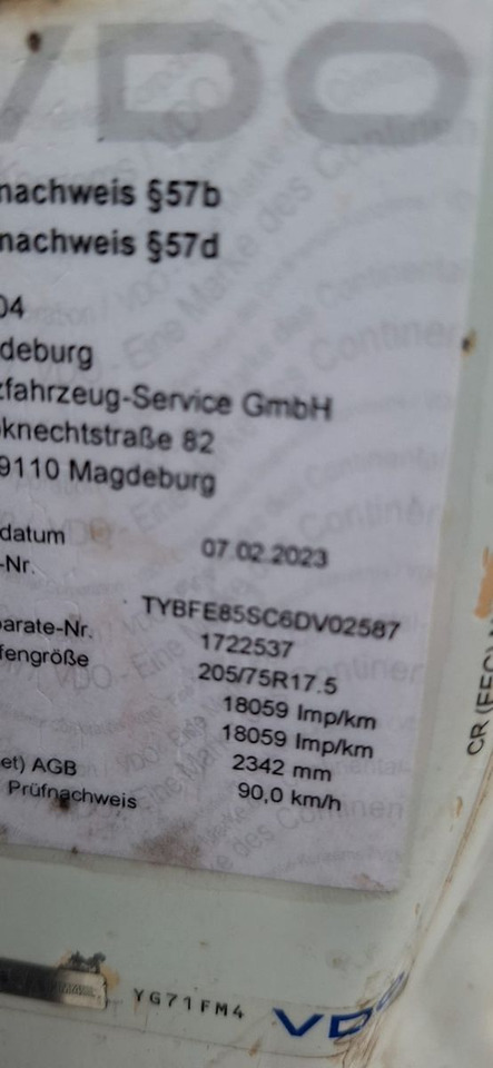Όχημα με ανατρεπομενη καροτσα Mitsubishi Canter Kipper 2 Achser: φωτογραφία 11