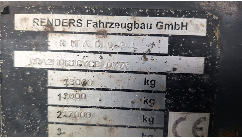 Μίσθωση Renders Tandemkipper 2 Achser Renders Tandemkipper 2 Achser: φωτογραφία 9