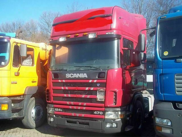 Scania 124-470 Topline Retader Kipperhydraulik - Τράκτορας: φωτογραφία 1 Scania 124-470 Topline Retader Kipperhydraulik - Τράκτορας: φωτογραφία 1
