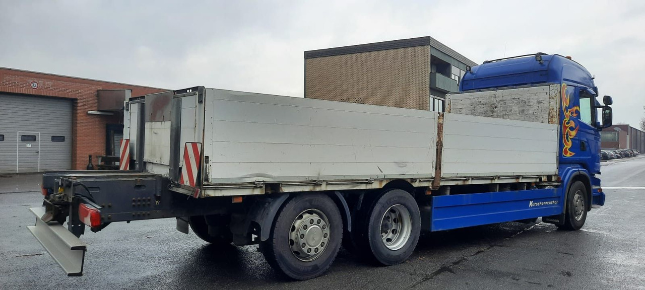 Scania G440 Pritsche 6x2 Kran am Heck vor. - Φορτηγό με ανοιχτή καρότσα, Φορτηγό με γερανό: φωτογραφία 4 Scania G440 Pritsche 6x2 Kran am Heck vor. - Φορτηγό με ανοιχτή καρότσα, Φορτηγό με γερανό: φωτογραφία 4