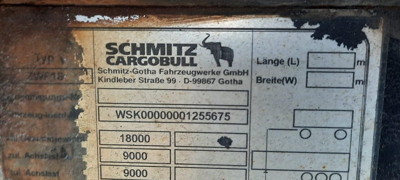 Schmitz Cargobull Containeranhänger mit Container - Ρυμούλκα μεταφοράς εμπορευματοκιβωτίων/ Κινητό αμάξωμα: φωτογραφία 2 Schmitz Cargobull Containeranhänger mit Container - Ρυμούλκα μεταφοράς εμπορευματοκιβωτίων/ Κινητό αμάξωμα: φωτογραφία 2