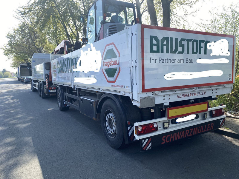 Schwarzmüller Baustoffpritsche - Τρέιλερ πλατφόρμα/ Καρότσα: φωτογραφία 3 Schwarzmüller Baustoffpritsche - Τρέιλερ πλατφόρμα/ Καρότσα: φωτογραφία 3