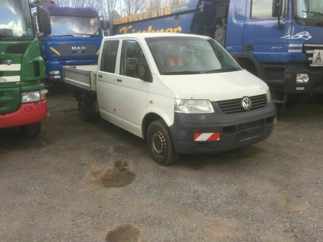 Volkswagen T5 Pritsche Doka - Μικρό φορτηγό με καρότσα, Διπλοκάμπινο ελαφρύ επαγγελματικό: φωτογραφία 1 Volkswagen T5 Pritsche Doka - Μικρό φορτηγό με καρότσα, Διπλοκάμπινο ελαφρύ επαγγελματικό: φωτογραφία 1