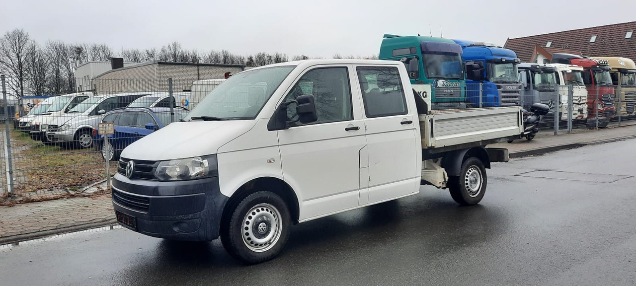 Volkswagen TDI T5 Pritsche - Μικρό φορτηγό με καρότσα, Διπλοκάμπινο ελαφρύ επαγγελματικό: φωτογραφία 2 Volkswagen TDI T5 Pritsche - Μικρό φορτηγό με καρότσα, Διπλοκάμπινο ελαφρύ επαγγελματικό: φωτογραφία 2