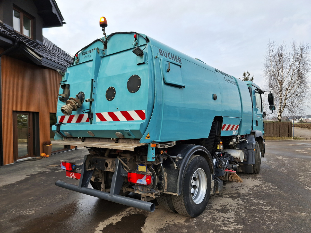 MAN 18.290 Zamiatarka Kehrmaschine BUCHER PM10 L/R Karcher - Σάρωθρο δρόμων: φωτογραφία 4 MAN 18.290 Zamiatarka Kehrmaschine BUCHER PM10 L/R Karcher - Σάρωθρο δρόμων: φωτογραφία 4