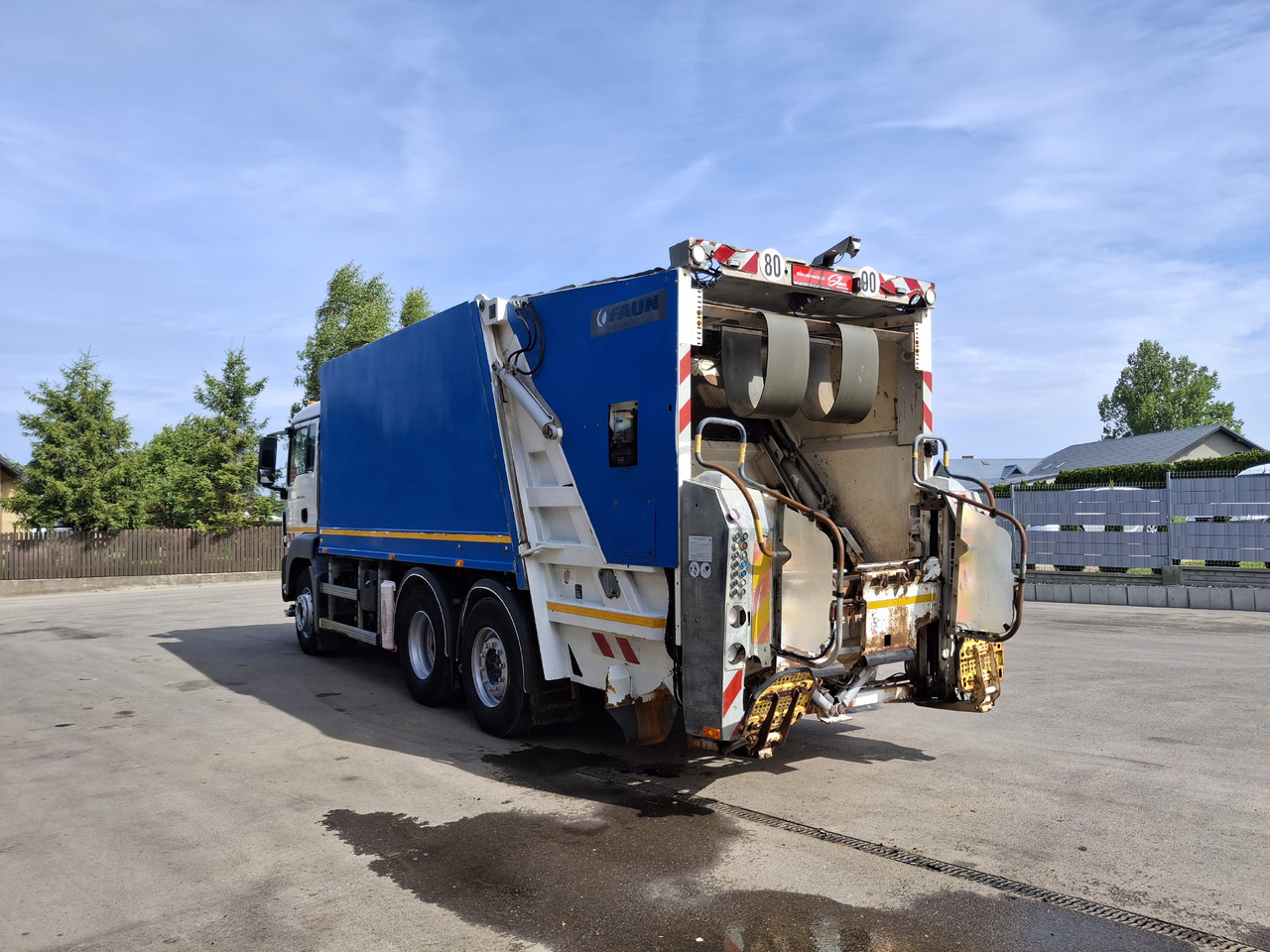 MAN MAN TGS 28.360 Śmieciarka Müllwagen Garbage Truck FAUN 3 Osie - Απορριμματοφόρο: φωτογραφία 3 MAN MAN TGS 28.360 Śmieciarka Müllwagen Garbage Truck FAUN 3 Osie - Απορριμματοφόρο: φωτογραφία 3