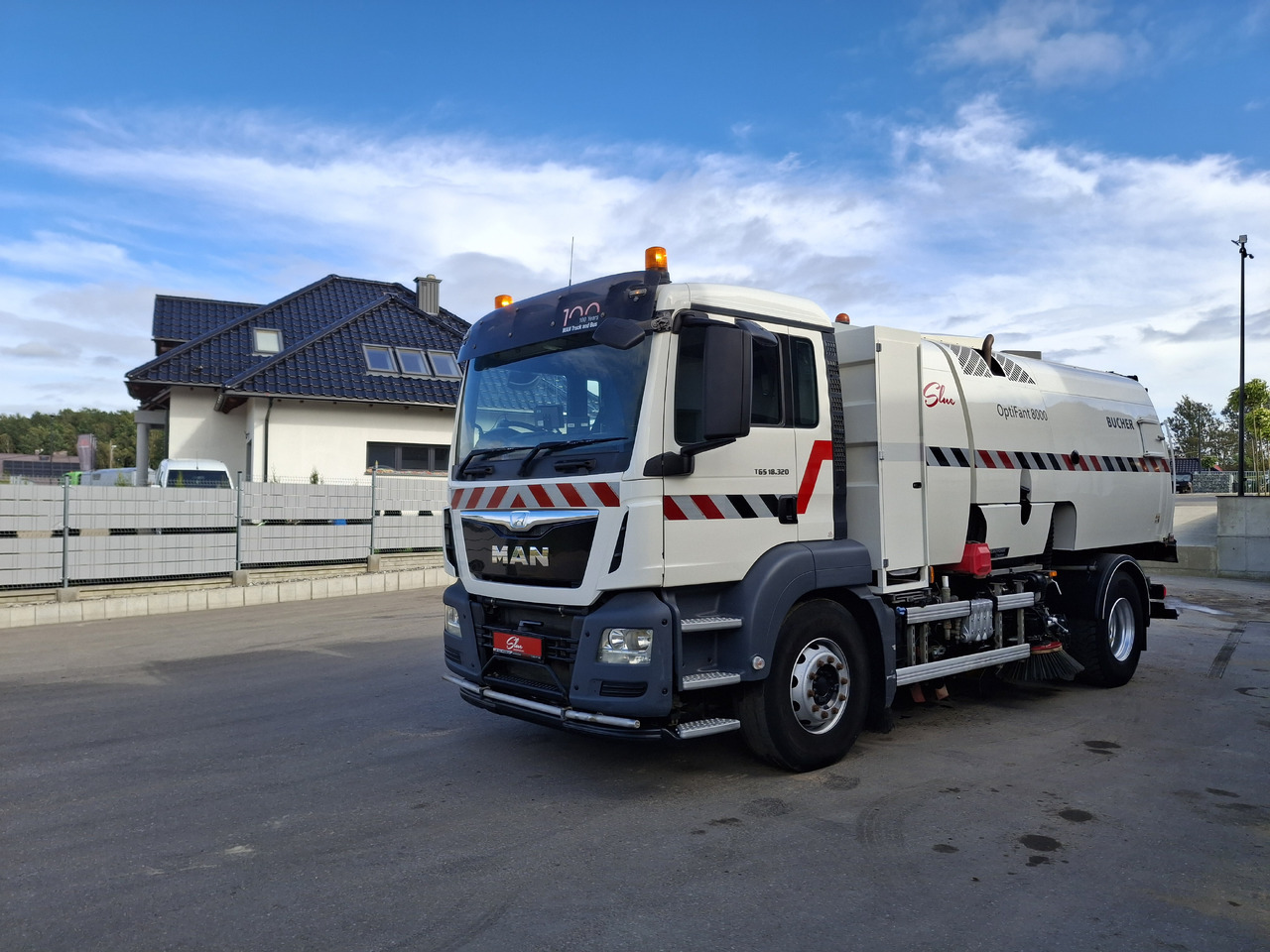 MAN TGS 18.320 Zamiatarka Kehrmaschine BUCHER OptiFant 8000 Karcher Euro 6 PM10 L/R Hochdruckreinigung - Σάρωθρο δρόμων: φωτογραφία 2 MAN TGS 18.320 Zamiatarka Kehrmaschine BUCHER OptiFant 8000 Karcher Euro 6 PM10 L/R Hochdruckreinigung - Σάρωθρο δρόμων: φωτογραφία 2