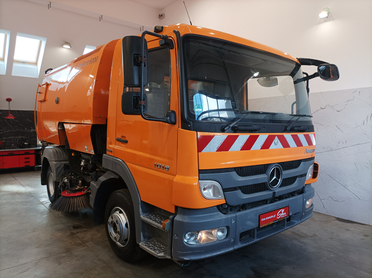 MERCEDES-BENZ Atego 1018 Zamiatarka Kehrmaschine BUCHER Szczotki L/R PM10 2 Silniki 2012r - Σάρωθρο δρόμων: φωτογραφία 1 MERCEDES-BENZ Atego 1018 Zamiatarka Kehrmaschine BUCHER Szczotki L/R PM10 2 Silniki 2012r - Σάρωθρο δρόμων: φωτογραφία 1