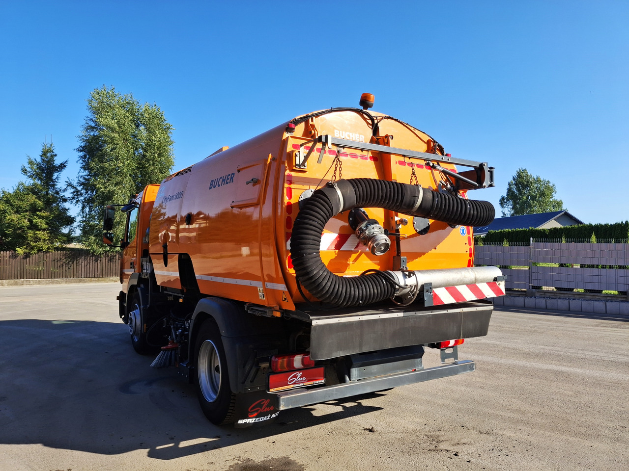 MERCEDES-BENZ Atego 1523 Zamiatarka Kehrmaschine BUCHER CityFant 6000 Euro 6 PM10 L/R Rura Do Liści - Σάρωθρο δρόμων: φωτογραφία 3 MERCEDES-BENZ Atego 1523 Zamiatarka Kehrmaschine BUCHER CityFant 6000 Euro 6 PM10 L/R Rura Do Liści - Σάρωθρο δρόμων: φωτογραφία 3