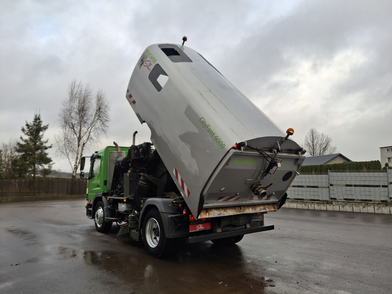 Σάρωθρο δρόμων Mercedes-Benz Atego 1524: φωτογραφία 17 Σάρωθρο δρόμων Mercedes-Benz Atego 1524: φωτογραφία 17