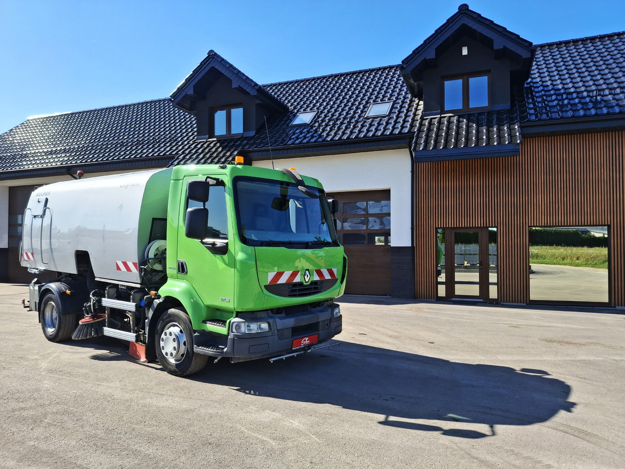 RENAULT Middlum 270 DXI Zamiatarka Kehrmaschine BUCHER Karcher L/R 2 Silniki 2 Motoren - Σάρωθρο δρόμων: φωτογραφία 1 RENAULT Middlum 270 DXI Zamiatarka Kehrmaschine BUCHER Karcher L/R 2 Silniki 2 Motoren - Σάρωθρο δρόμων: φωτογραφία 1