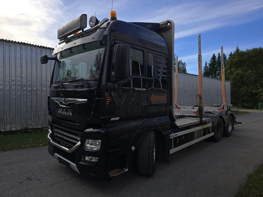 MAN TGX 26.580 6X4 EXTE - Φορτηγό ξυλείας: φωτογραφία 1 MAN TGX 26.580 6X4 EXTE - Φορτηγό ξυλείας: φωτογραφία 1