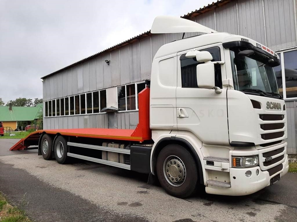 Φορτηγό αυτοκινητάμαξα Scania G450 DB6X2*4HNB CAR TRANSPORTER 331kW: φωτογραφία 23