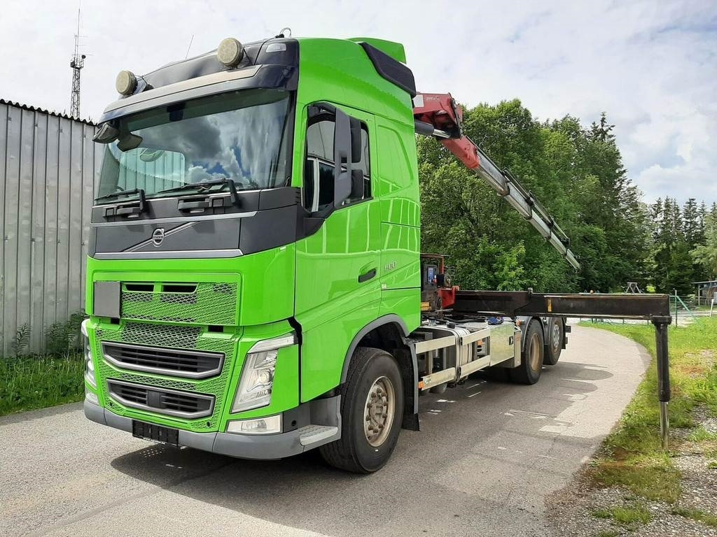 Volvo FH500 6X2 PALIFT + HMF 2120 K5  - Φορτηγό φόρτωσης γάντζου: φωτογραφία 1 Volvo FH500 6X2 PALIFT + HMF 2120 K5  - Φορτηγό φόρτωσης γάντζου: φωτογραφία 1