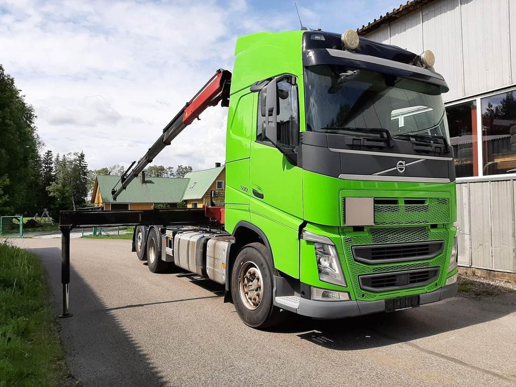 Volvo FH500 6X2 PALIFT + HMF 2120 K5  - Φορτηγό φόρτωσης γάντζου: φωτογραφία 4 Volvo FH500 6X2 PALIFT + HMF 2120 K5  - Φορτηγό φόρτωσης γάντζου: φωτογραφία 4