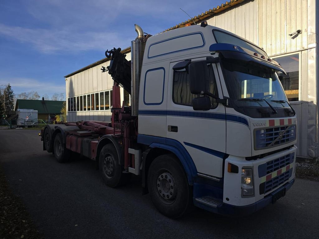 Volvo FM12 420 8X2 HMF 2220 K4  - Φορτηγό φόρτωσης γάντζου: φωτογραφία 4 Volvo FM12 420 8X2 HMF 2220 K4  - Φορτηγό φόρτωσης γάντζου: φωτογραφία 4