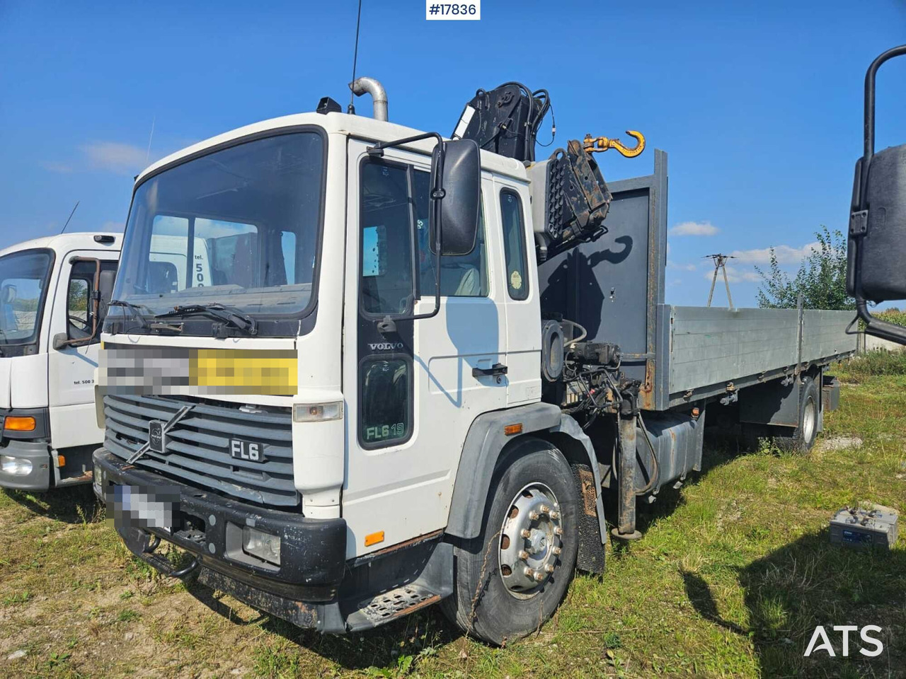1997 Volvo FL 619 - Φορτηγό με ανοιχτή καρότσα, Φορτηγό με γερανό: φωτογραφία 1 1997 Volvo FL 619 - Φορτηγό με ανοιχτή καρότσα, Φορτηγό με γερανό: φωτογραφία 1