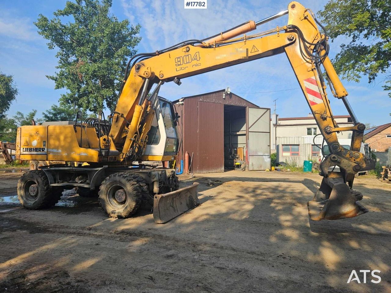 2002 Liebherr A 904 - Τροχοφόρος εκσκαφέας: φωτογραφία 4 2002 Liebherr A 904 - Τροχοφόρος εκσκαφέας: φωτογραφία 4