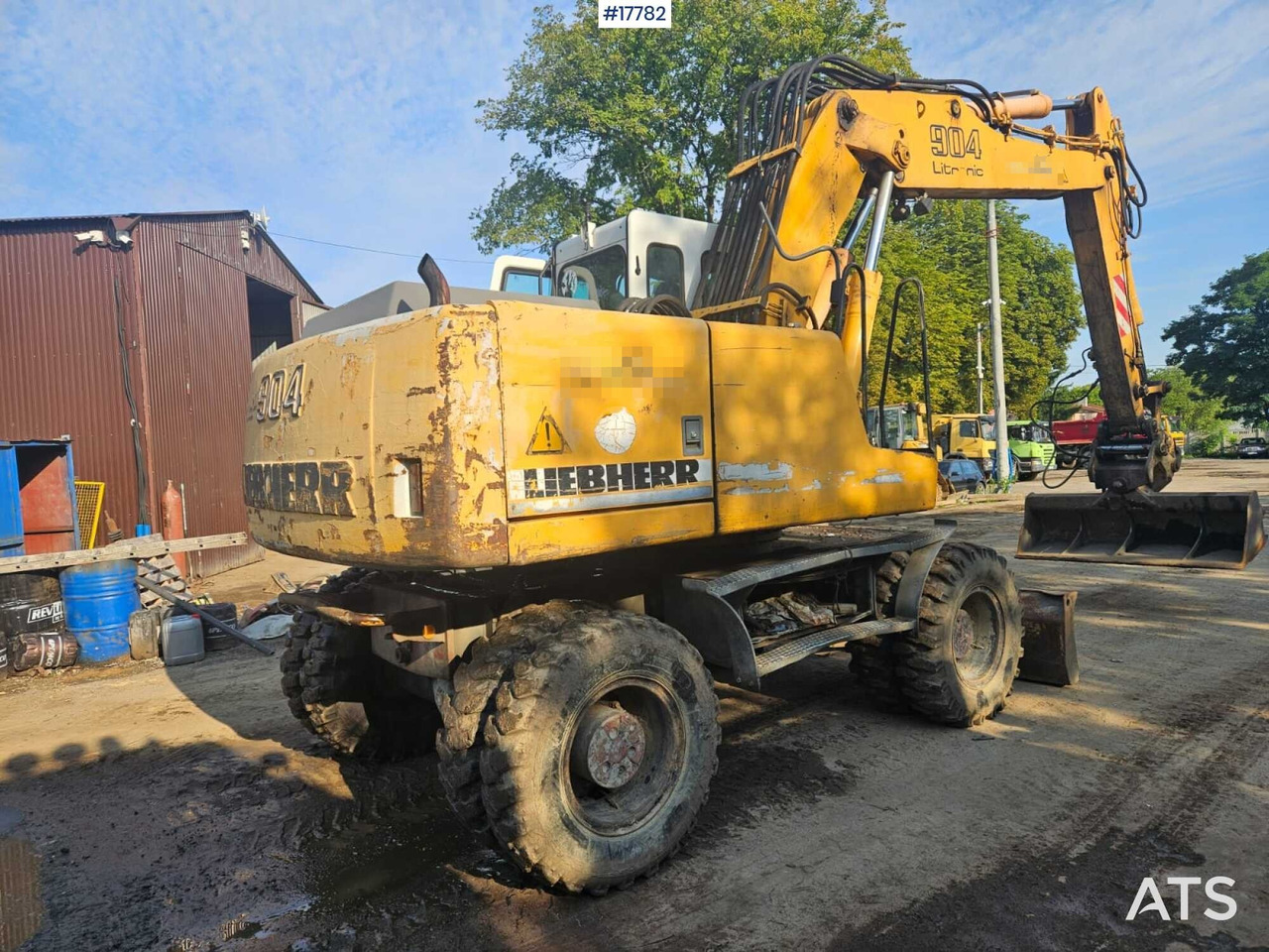 2002 Liebherr A 904 - Τροχοφόρος εκσκαφέας: φωτογραφία 2 2002 Liebherr A 904 - Τροχοφόρος εκσκαφέας: φωτογραφία 2