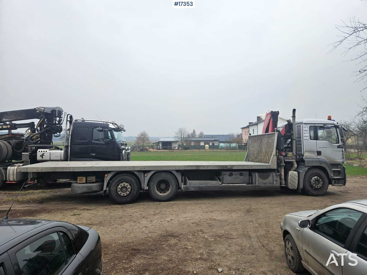 Φορτηγό με γερανό 2008 DAF 26.360 HDS FASSI: φωτογραφία 8