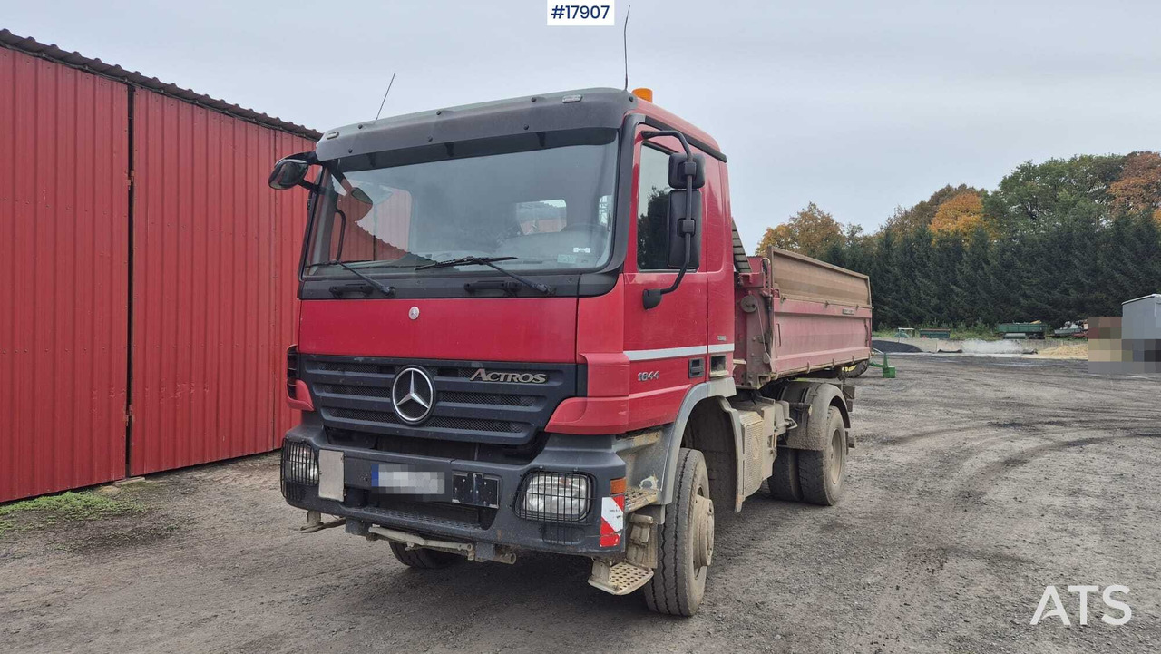 2008 Mercedes-Benz Actros 1844 - Φορτηγό ανατρεπόμενο: φωτογραφία 1 2008 Mercedes-Benz Actros 1844 - Φορτηγό ανατρεπόμενο: φωτογραφία 1