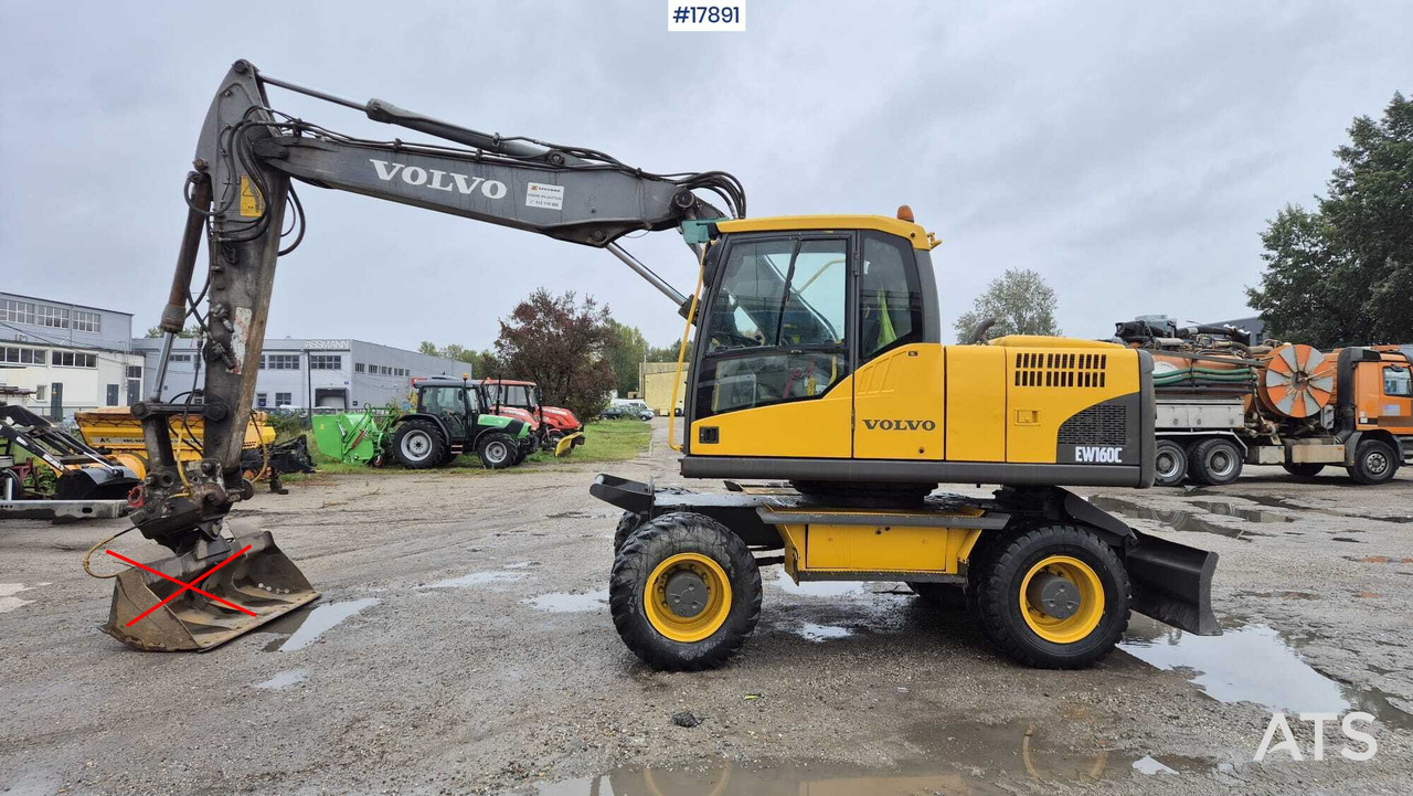 2009 Volvo EW 160C - Τροχοφόρος εκσκαφέας: φωτογραφία 3 2009 Volvo EW 160C - Τροχοφόρος εκσκαφέας: φωτογραφία 3