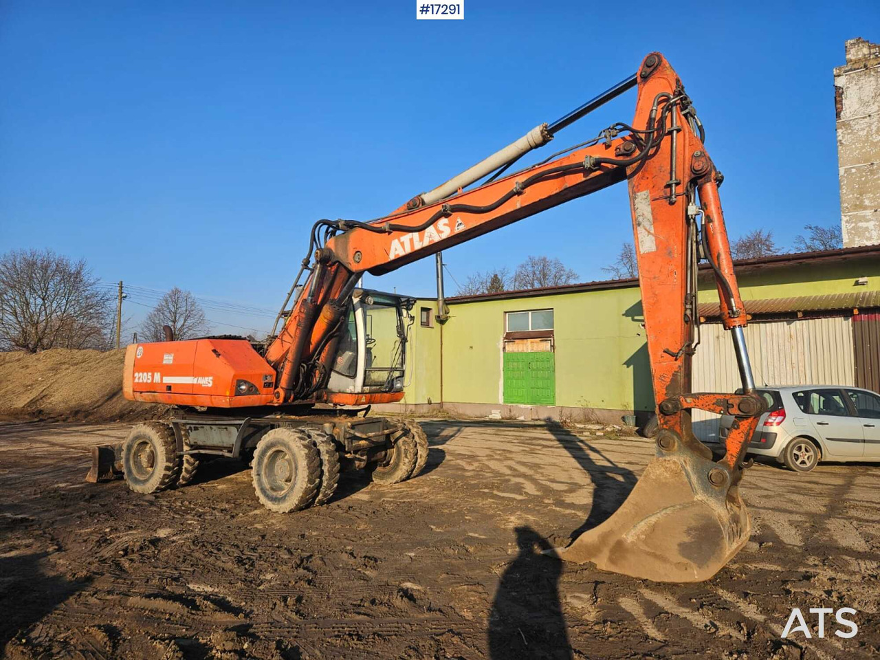 ATLAS 2205 M wheeled excavator (2005) - Τροχοφόρος εκσκαφέας: φωτογραφία 3 ATLAS 2205 M wheeled excavator (2005) - Τροχοφόρος εκσκαφέας: φωτογραφία 3