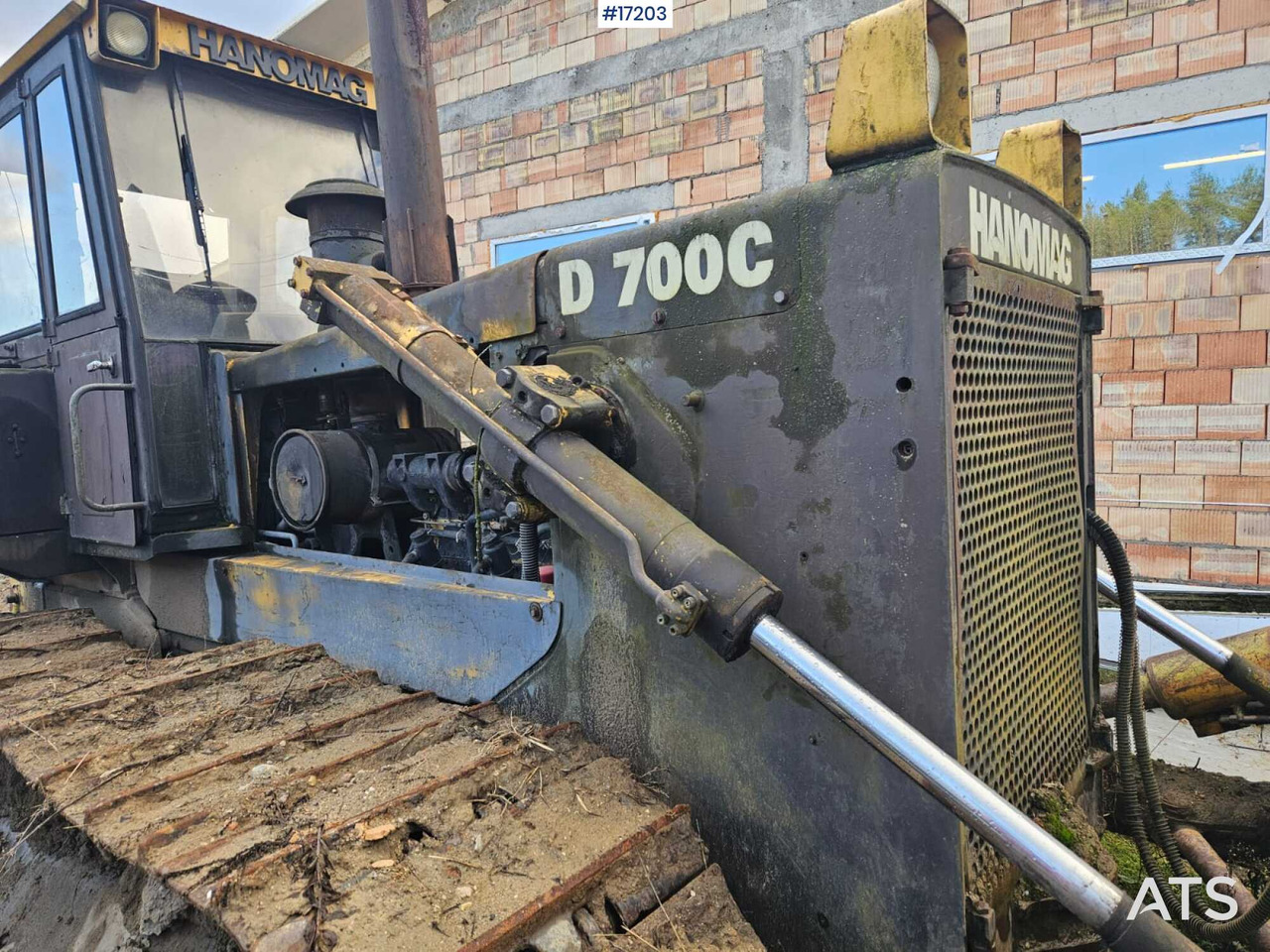 Bulldozer HANOMAG D700 C (1991) - Μπουλντόζα: φωτογραφία 4 Bulldozer HANOMAG D700 C (1991) - Μπουλντόζα: φωτογραφία 4