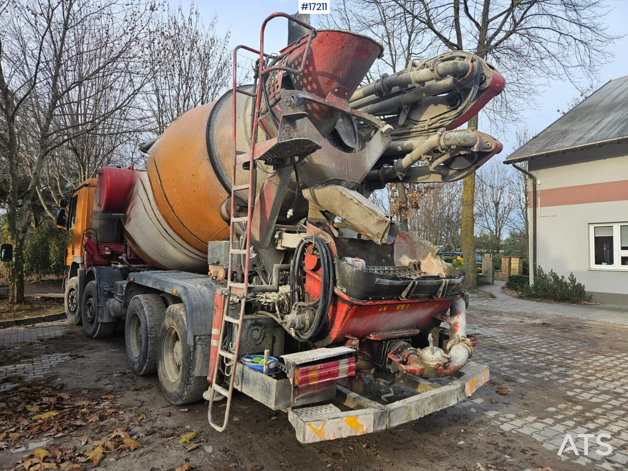 Μίσθωση  Concrete pump CIFA - Mercedes-Benz Actros 3244 (2005) Concrete pump CIFA - Mercedes-Benz Actros 3244 (2005): φωτογραφία 8