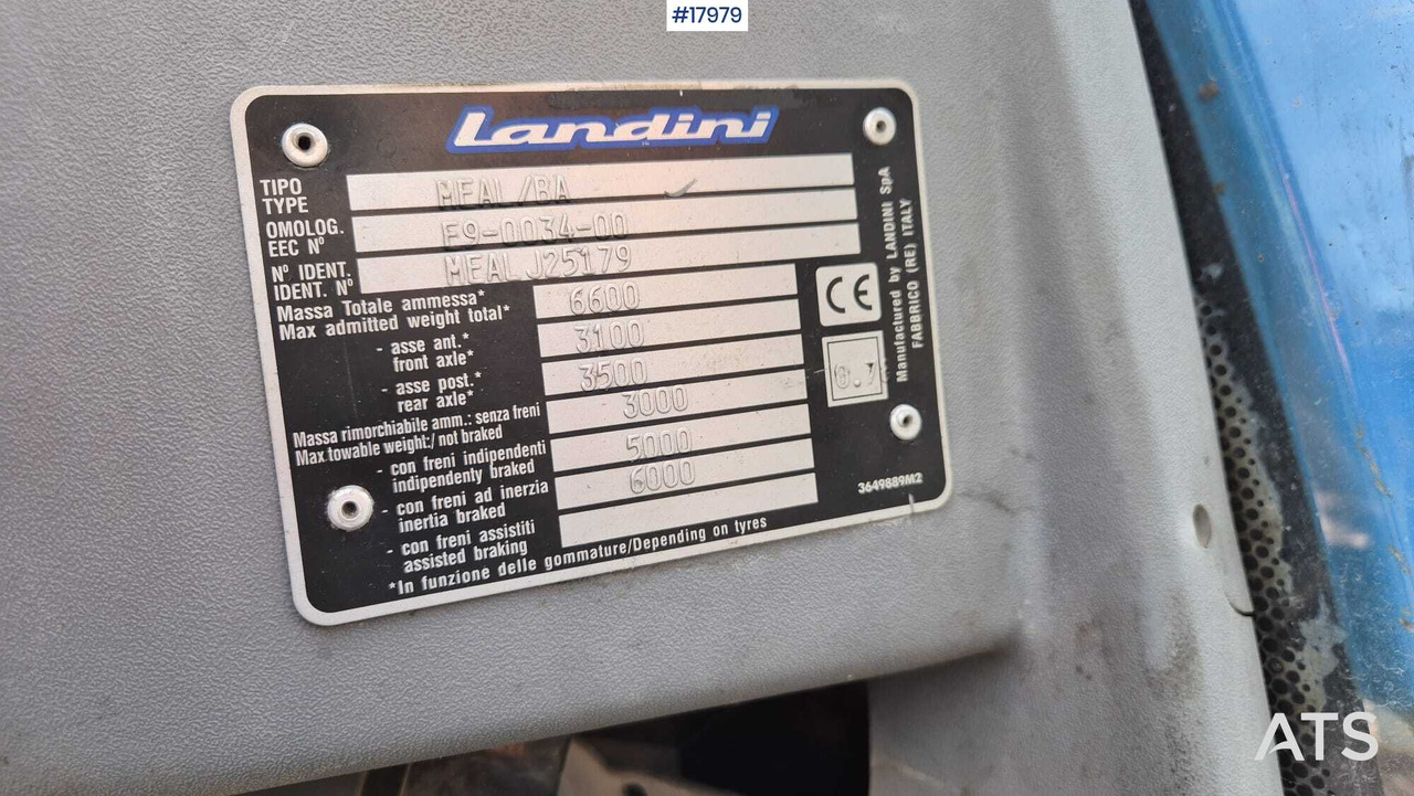 Τρακτέρ LANDINI C35 agricultural tractor (2002): φωτογραφία 19