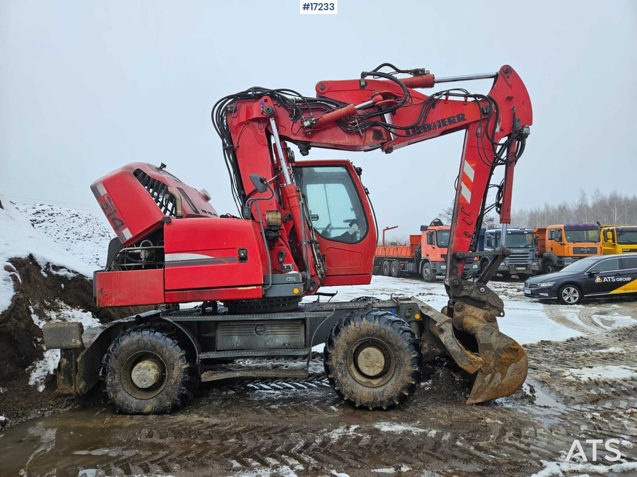 LIEBHERR 314 Litronic wheeled excavator (2008) - Τροχοφόρος εκσκαφέας: φωτογραφία 4 LIEBHERR 314 Litronic wheeled excavator (2008) - Τροχοφόρος εκσκαφέας: φωτογραφία 4