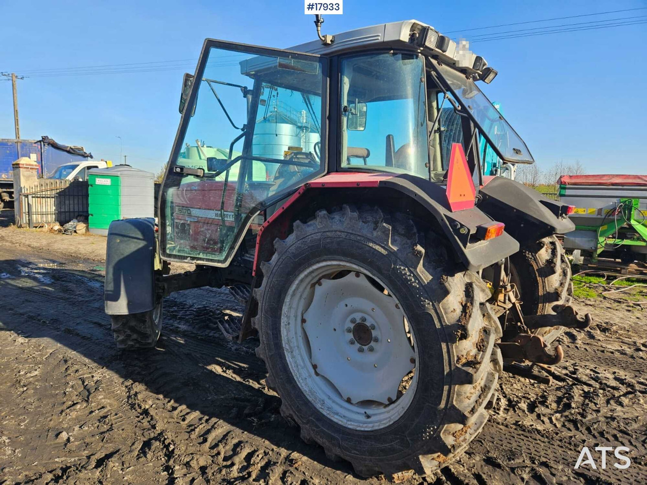 Massey Ferguson 6170 tractor (1995) - Τρακτέρ: φωτογραφία 5 Massey Ferguson 6170 tractor (1995) - Τρακτέρ: φωτογραφία 5