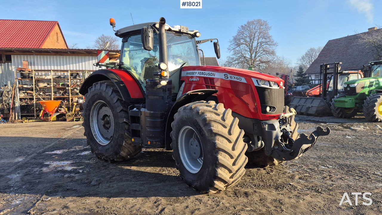 Massey Ferguson 8740S agricultural tractor (2019) - Τρακτέρ: φωτογραφία 3 Massey Ferguson 8740S agricultural tractor (2019) - Τρακτέρ: φωτογραφία 3