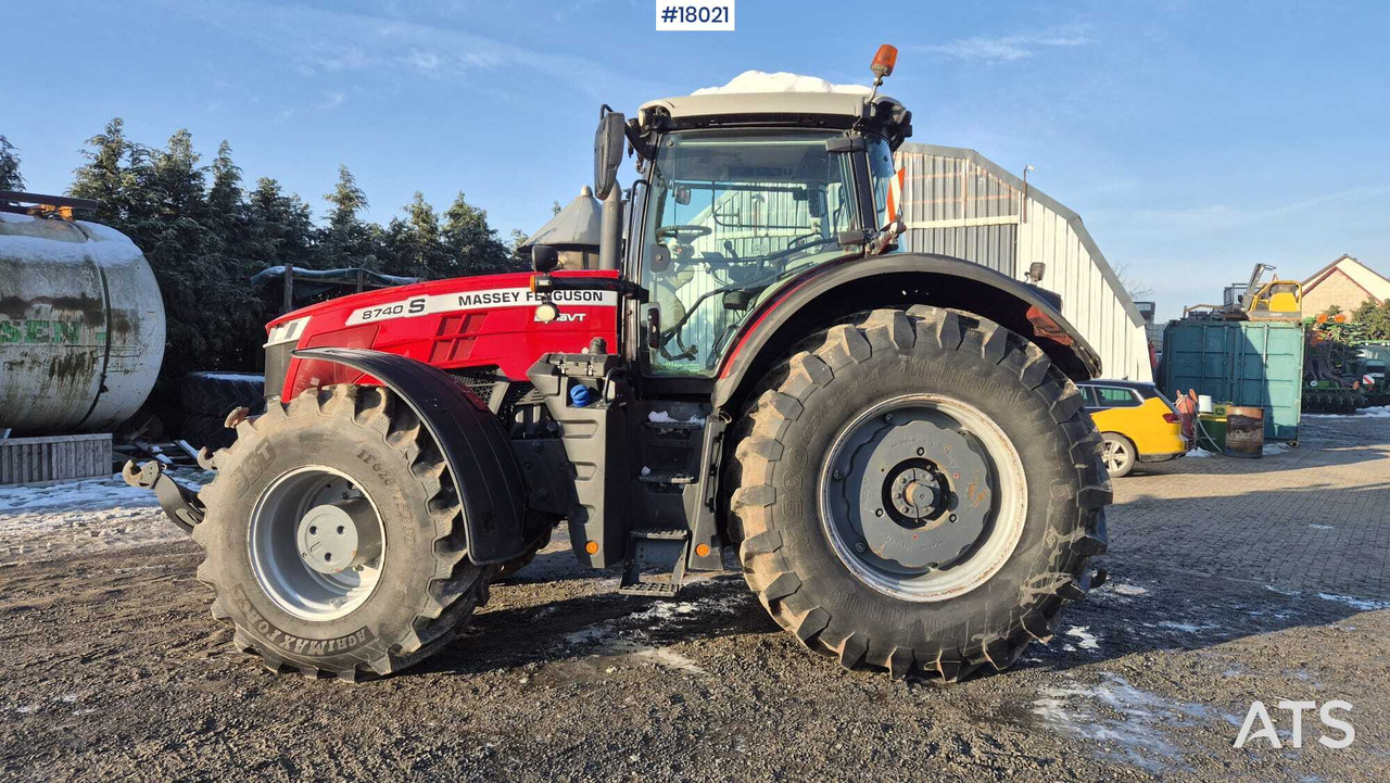 Massey Ferguson 8740S agricultural tractor (2019) - Τρακτέρ: φωτογραφία 5 Massey Ferguson 8740S agricultural tractor (2019) - Τρακτέρ: φωτογραφία 5