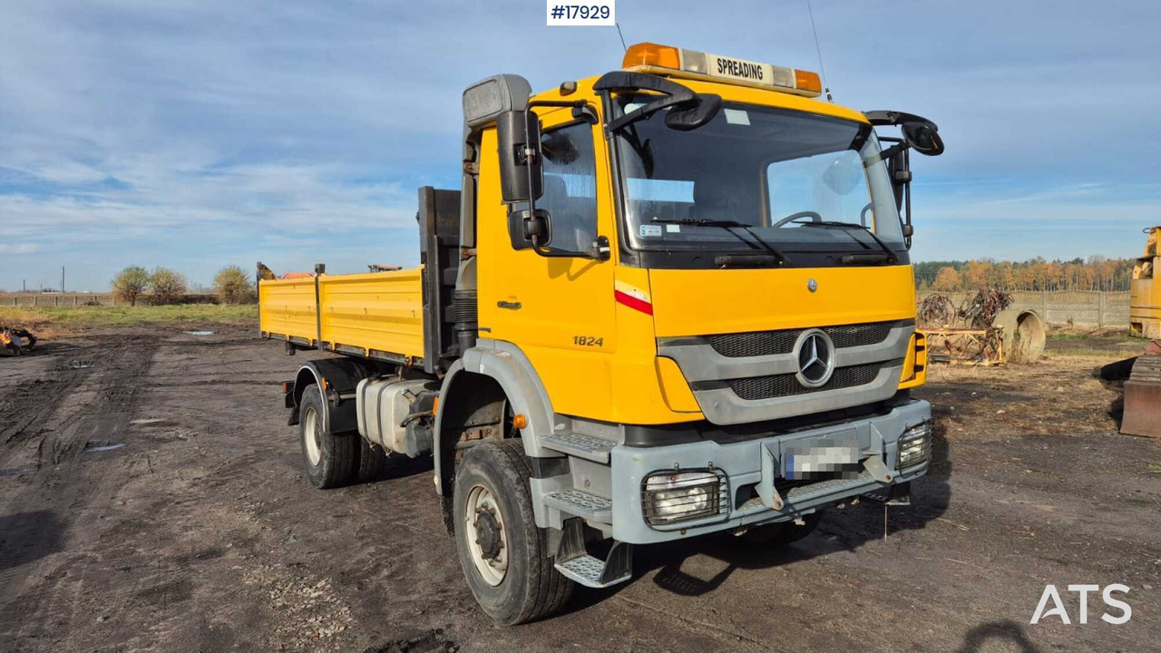Mercedes-Benz 1824 4x4 dump truck (2005) - Φορτηγό ανατρεπόμενο: φωτογραφία 1 Mercedes-Benz 1824 4x4 dump truck (2005) - Φορτηγό ανατρεπόμενο: φωτογραφία 1