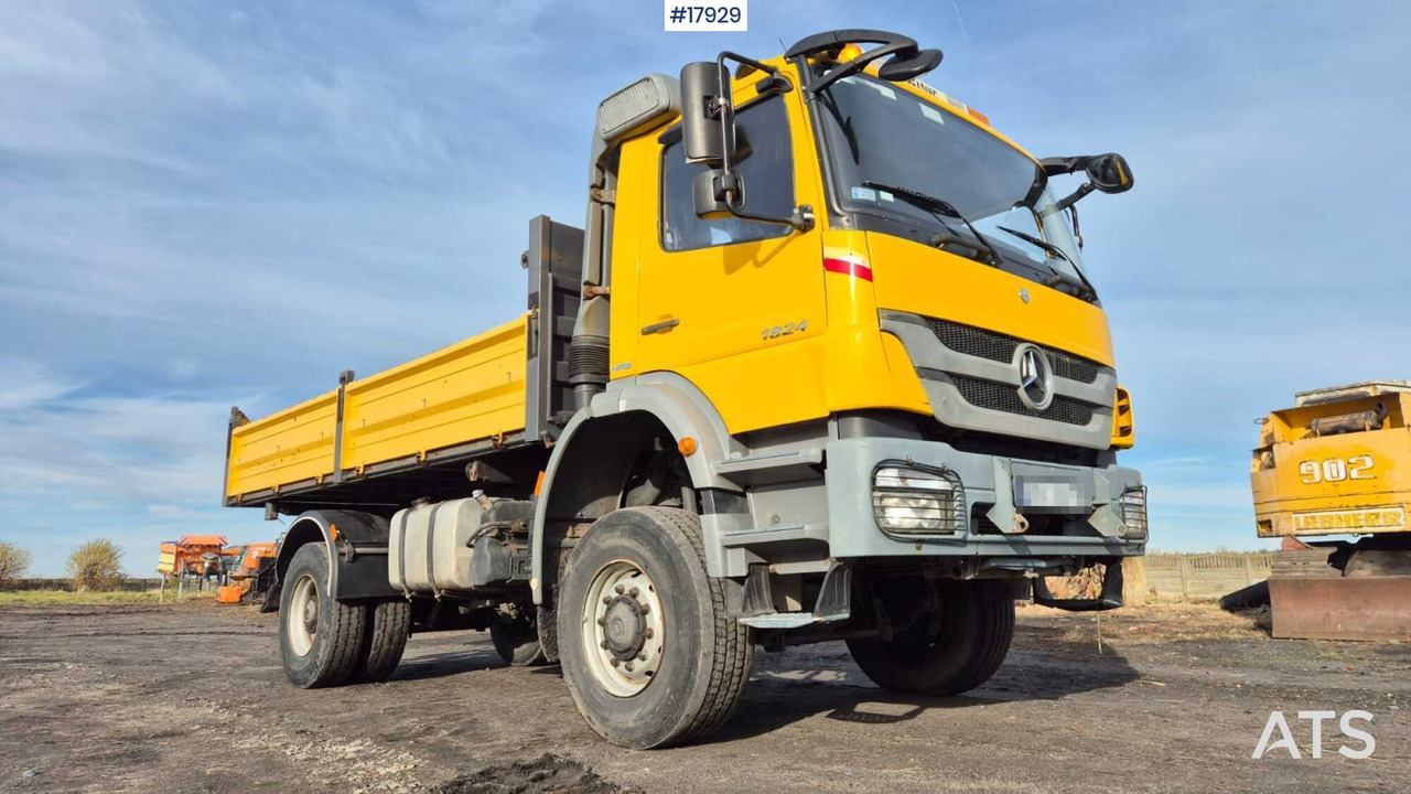 Mercedes-Benz 1824 4x4 dump truck (2005) - Φορτηγό ανατρεπόμενο: φωτογραφία 2 Mercedes-Benz 1824 4x4 dump truck (2005) - Φορτηγό ανατρεπόμενο: φωτογραφία 2