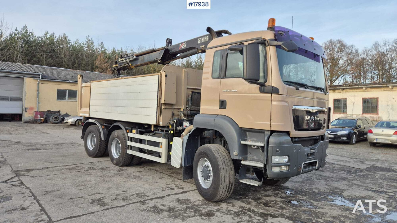 Tipper MAN TGS 33.400 6x4 HDS HIAB 144 DS-2 DUO (2009) - Φορτηγό ανατρεπόμενο, Φορτηγό με γερανό: φωτογραφία 5 Tipper MAN TGS 33.400 6x4 HDS HIAB 144 DS-2 DUO (2009) - Φορτηγό ανατρεπόμενο, Φορτηγό με γερανό: φωτογραφία 5